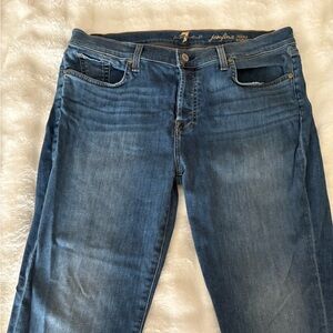 Women's Blue Jeans, seven for all mankind